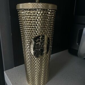 Starbucks Gold Studded Tumbler